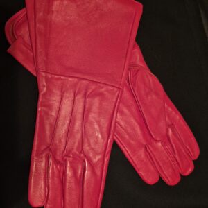 Lambskin Leather Gauntlet Gloves